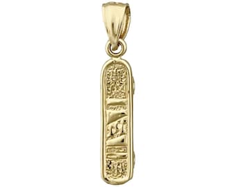 14K gouden 3D-skateboardbedel