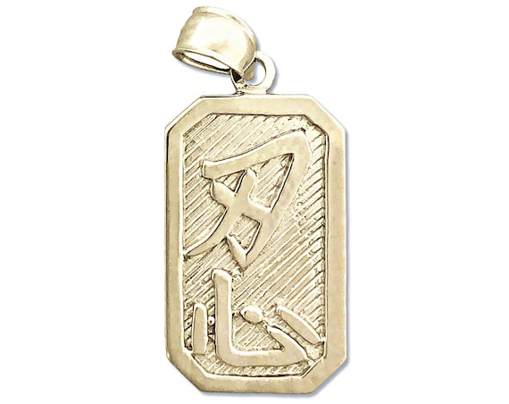 Ciondolo chic in argento placcato oro