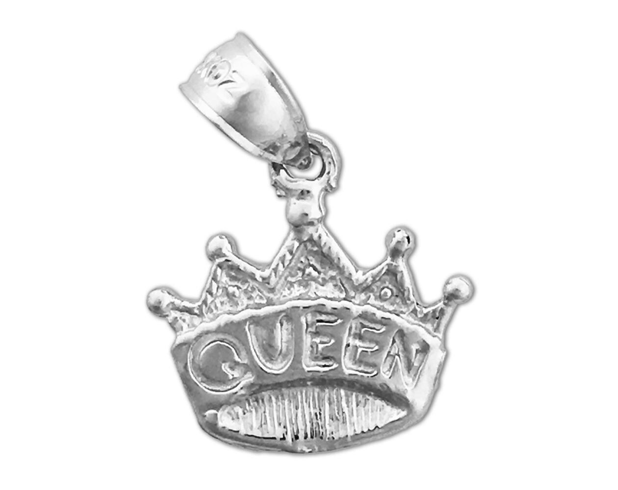 Vintage 14K Gelbgold Kronen Anhänger, Royalty Anhänger - Schweiz