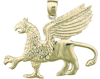 Pingente Griffin de ouro 14K