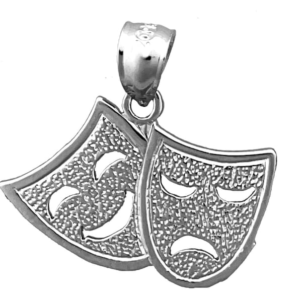 Drama Masks Charm Etsy