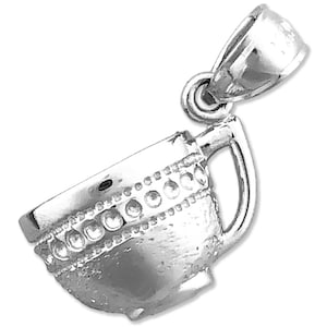 14K Gold Coffee Mug Charm image 6