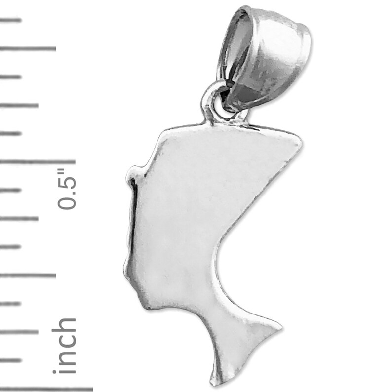 Details about New Rhodium Plated 925 Sterling Silver Egyptian Queen Nefertiti Charm Pendant Details about New Rhodium Plated 925 Sterling Silver Egyptian Queen Nefertiti Charm Pendant