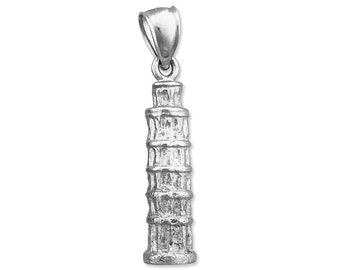 Pisa tower charm - Etsy