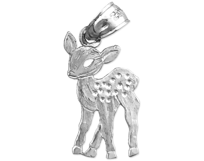 14K Gold Bambi Charm