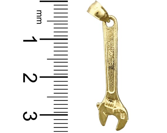 Gold wrench pendant clearance