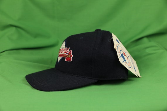 Vintage Atlanta Braves Fitted Hat Sports Specialties 7 1/2 MLB
