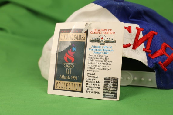 Vintage 1996 Russia Olympic Games Atlanta Snapback Ha… Gem