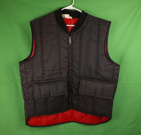Vintage 70s/80s Dacron Hollofil 808 Winter Vest Polyester