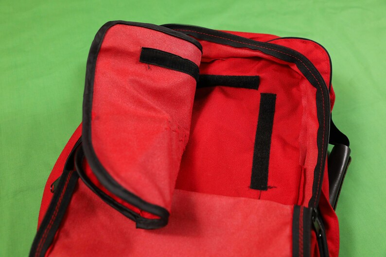 Vintage Eddie Bauer Backpack / Duffel Bag Hybrid Red 90s Etsy
