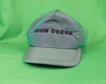 John Deere Snapback Hat Tractor K-products Cap USA Made Farmer