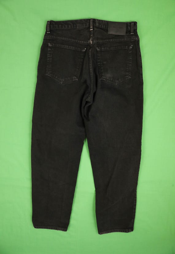 Vintage 90s Calvin Klein Jeans Easy Fit Black Denim 32 Actual