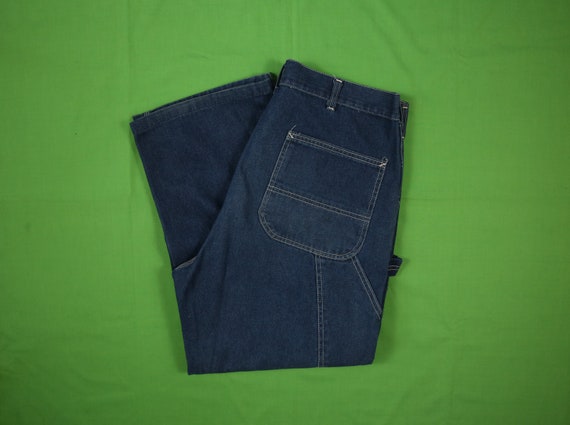 Vintage 70s/80s Sears Carpenter Jeans 38x30 Act.35x27 Made in USA / Denim  Dungarees Lee Carhartt Osh Kosh Wear Tuff Relaxed Dickies -  Canada