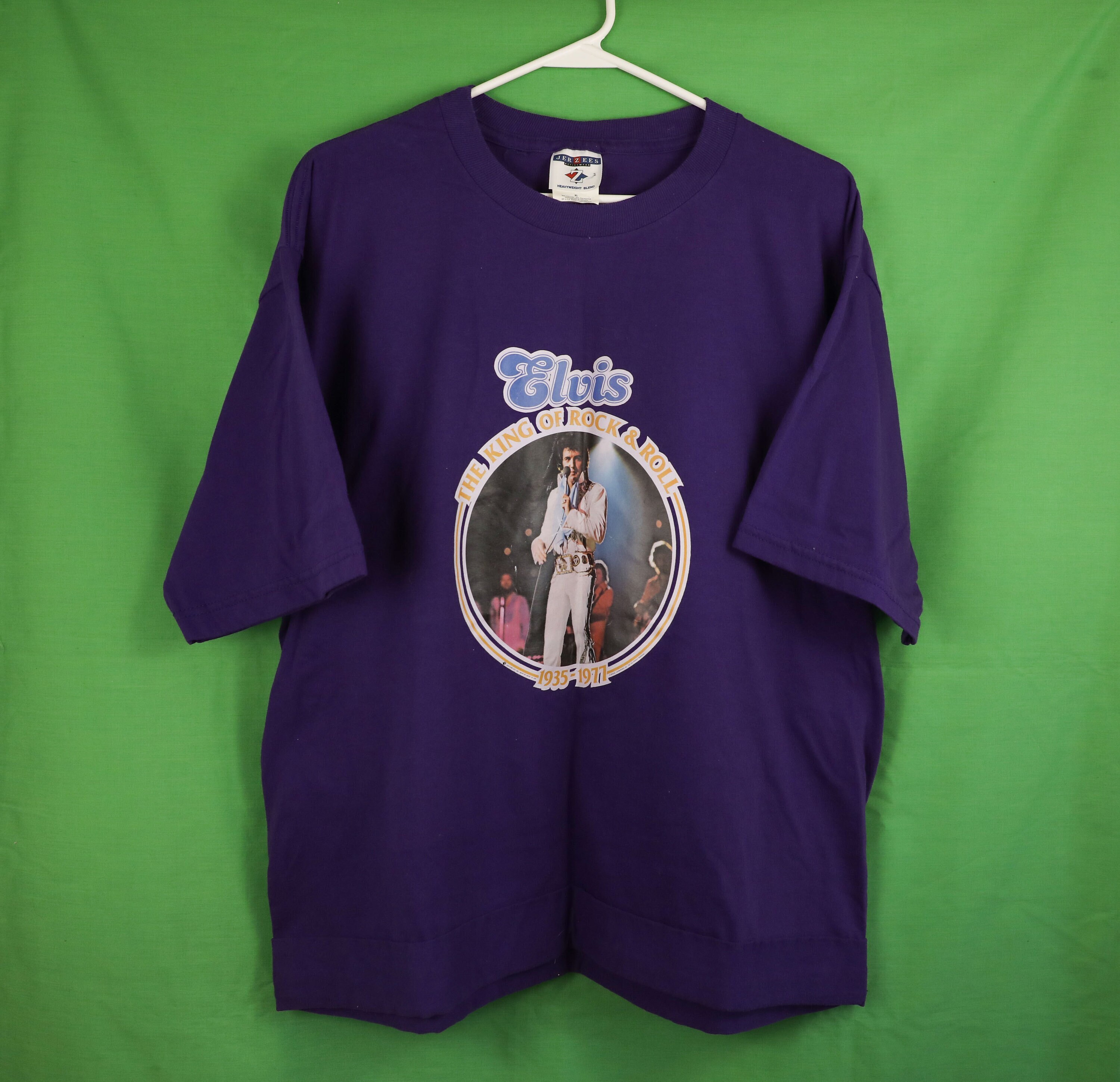 Vintage 70s Original Elvis Presley The King Lives On T-Shirt
