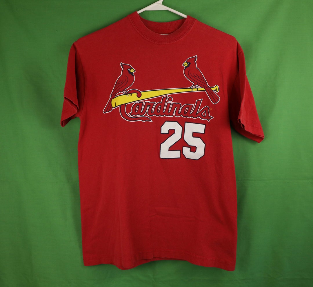 Vintage 90s St. Louis Cardinals Mark Mcgwire Majestic T-shirt 