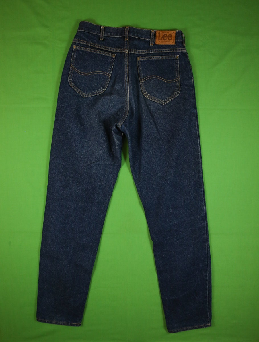 Vintage 80s/90s Lee Genuine Jeans Tapered Fit Denim Pants - Etsy Vintage 80s/90s Lee Genuine Jeans Tapered Fit Denim Pants - Etsy