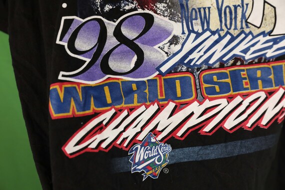 Vintage 1998 Yankees World Series Champions T-Shi… - image 3