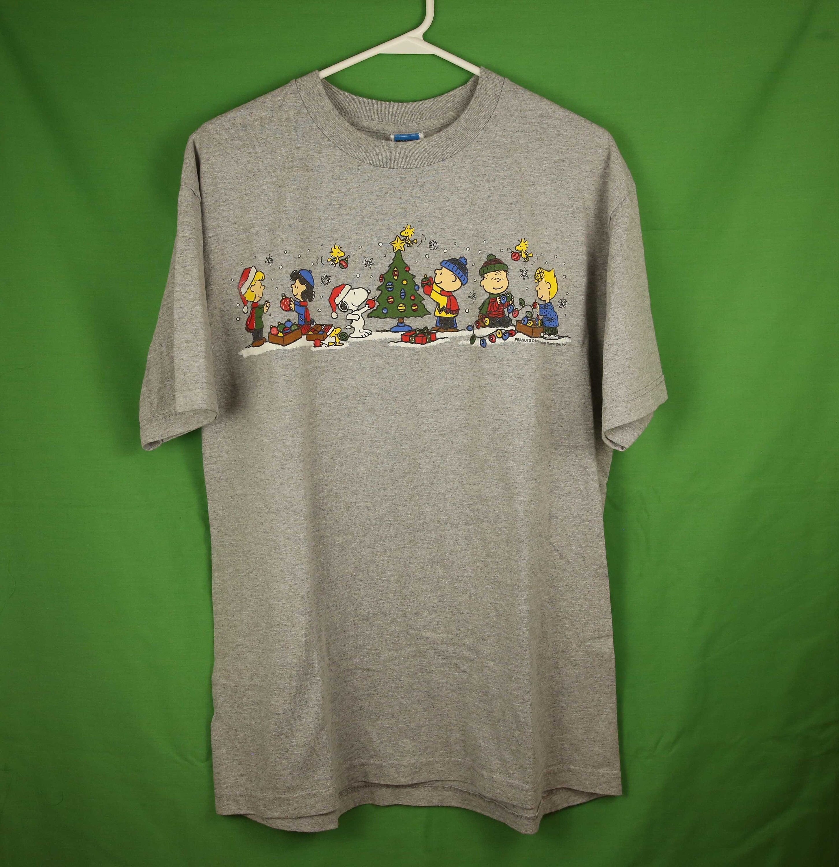 Vintage 90s/y2k Peanuts Christmas Holiday T Shirt Large - Etsy