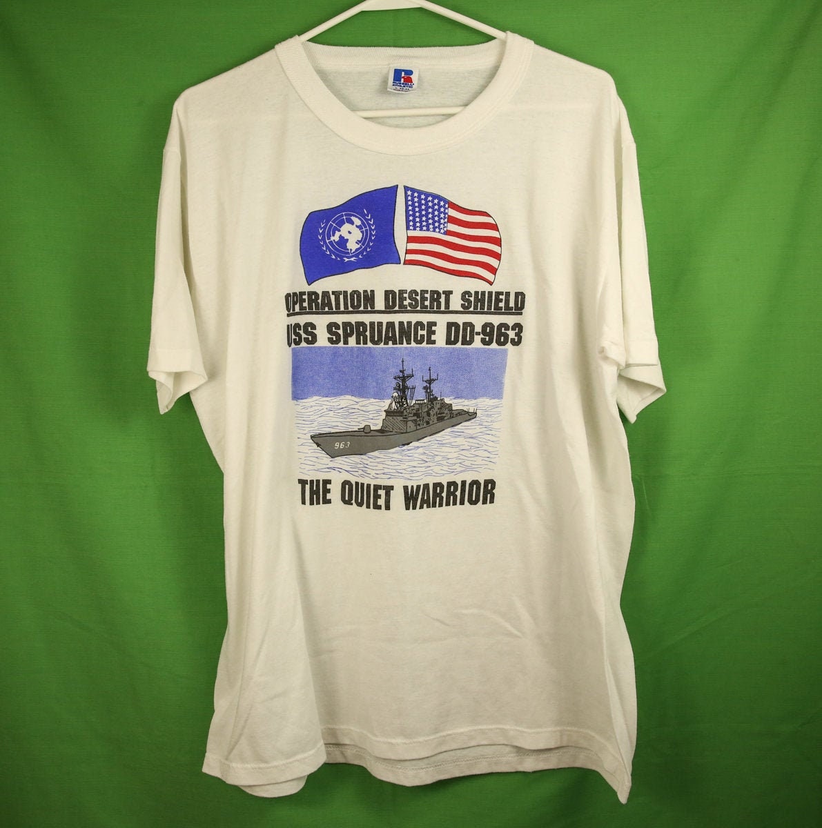 レア90's OLD POST O'ALLS ARMY SHIRTS S/S Vtg 80s 90s US Army T Shirt Soffe Men's Size L PT Uniform