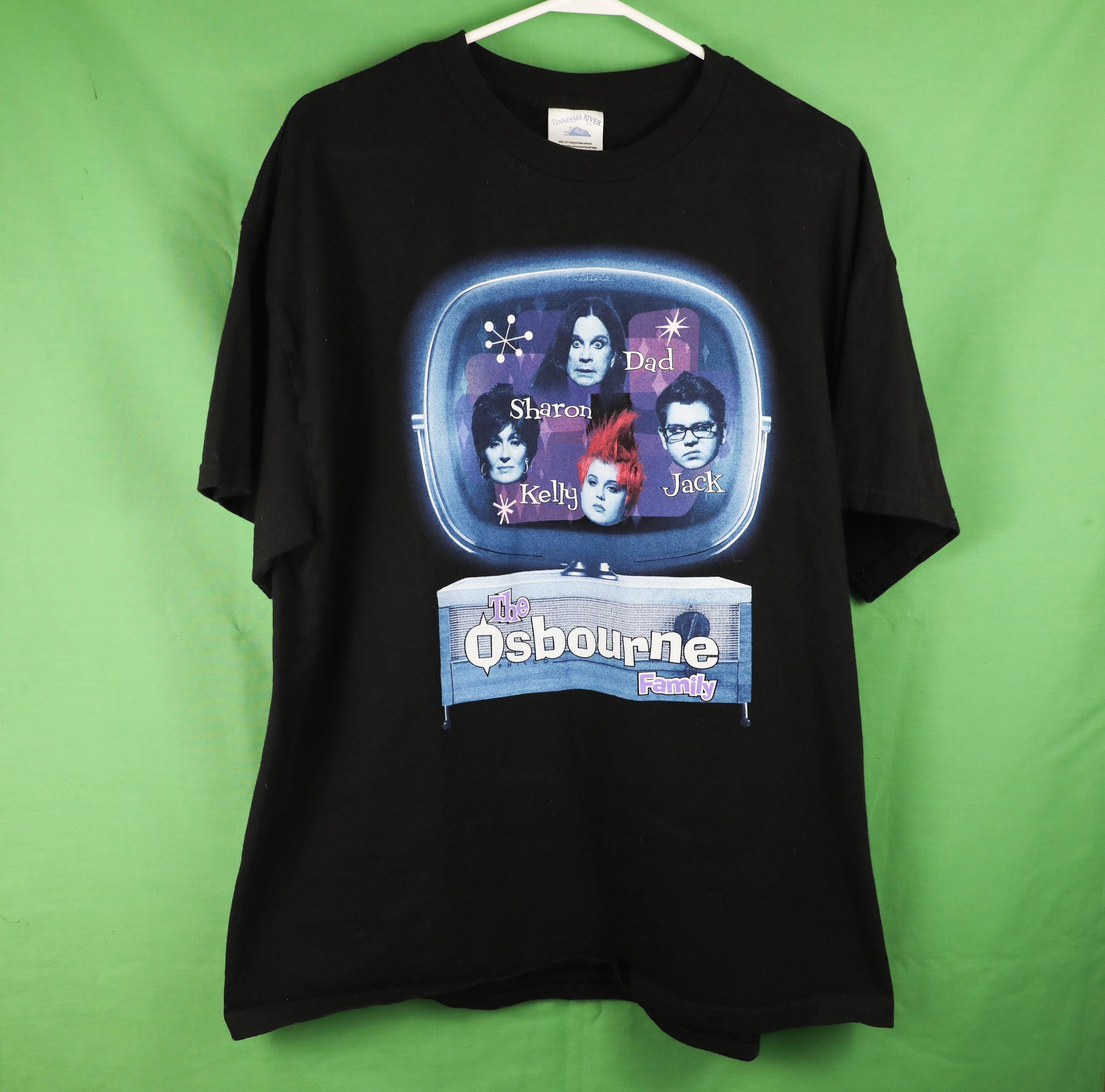 【00's VINTAGE】Osbournes Family T-SHIRT Vintage 00s the Osborne's Family T-shirt Tennessee River XL