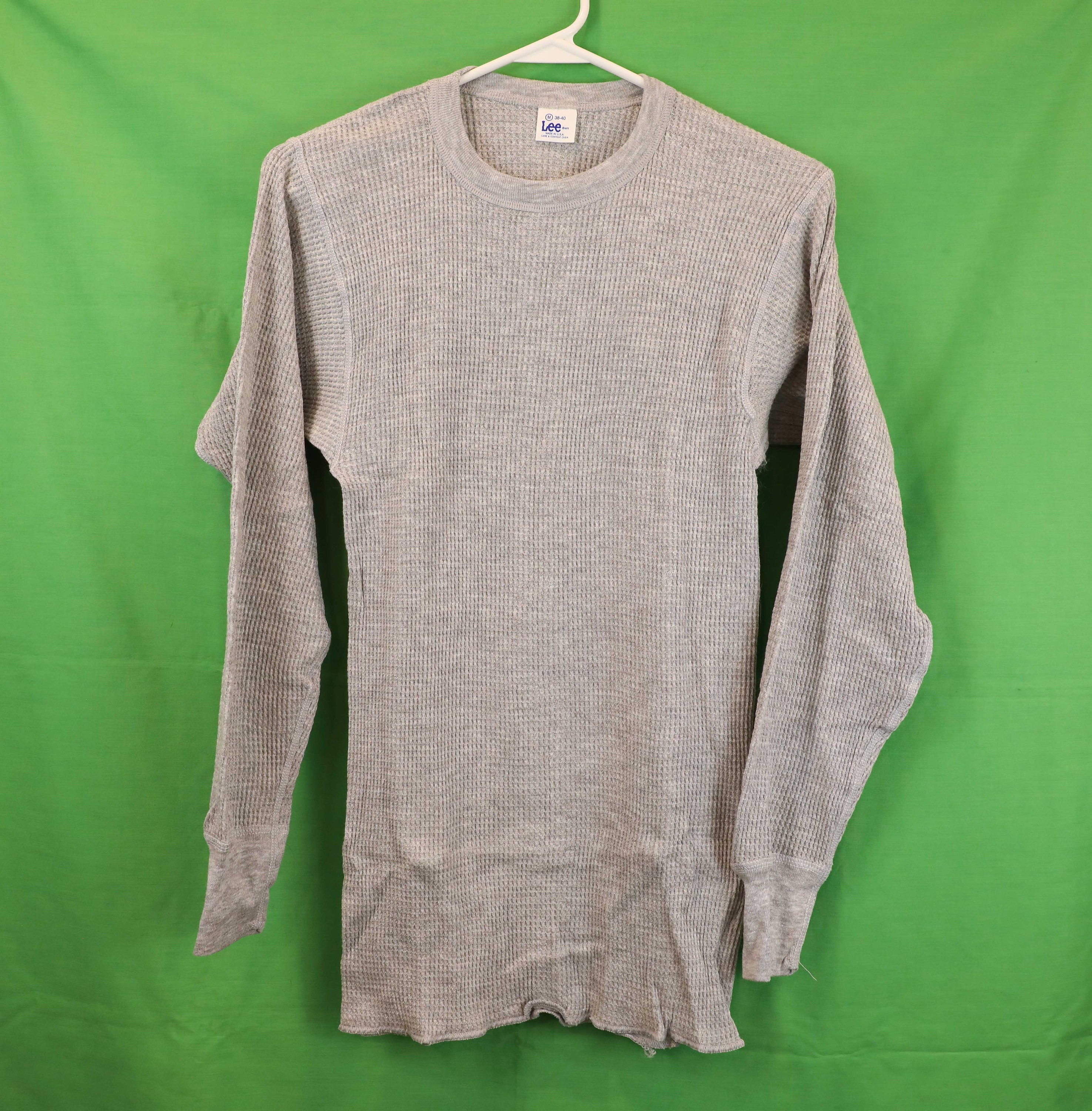 トップス Lee vintage thermal long t-shirt T-Shirts - Long Sleeve Vintage Long Sleeve Thermal T-Shirt