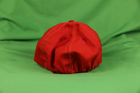 Vintage Cincinnati Reds Hat By Annco Small Elasti… - image 4