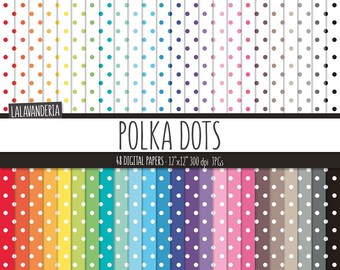 Polka Dot Papers | Etsy