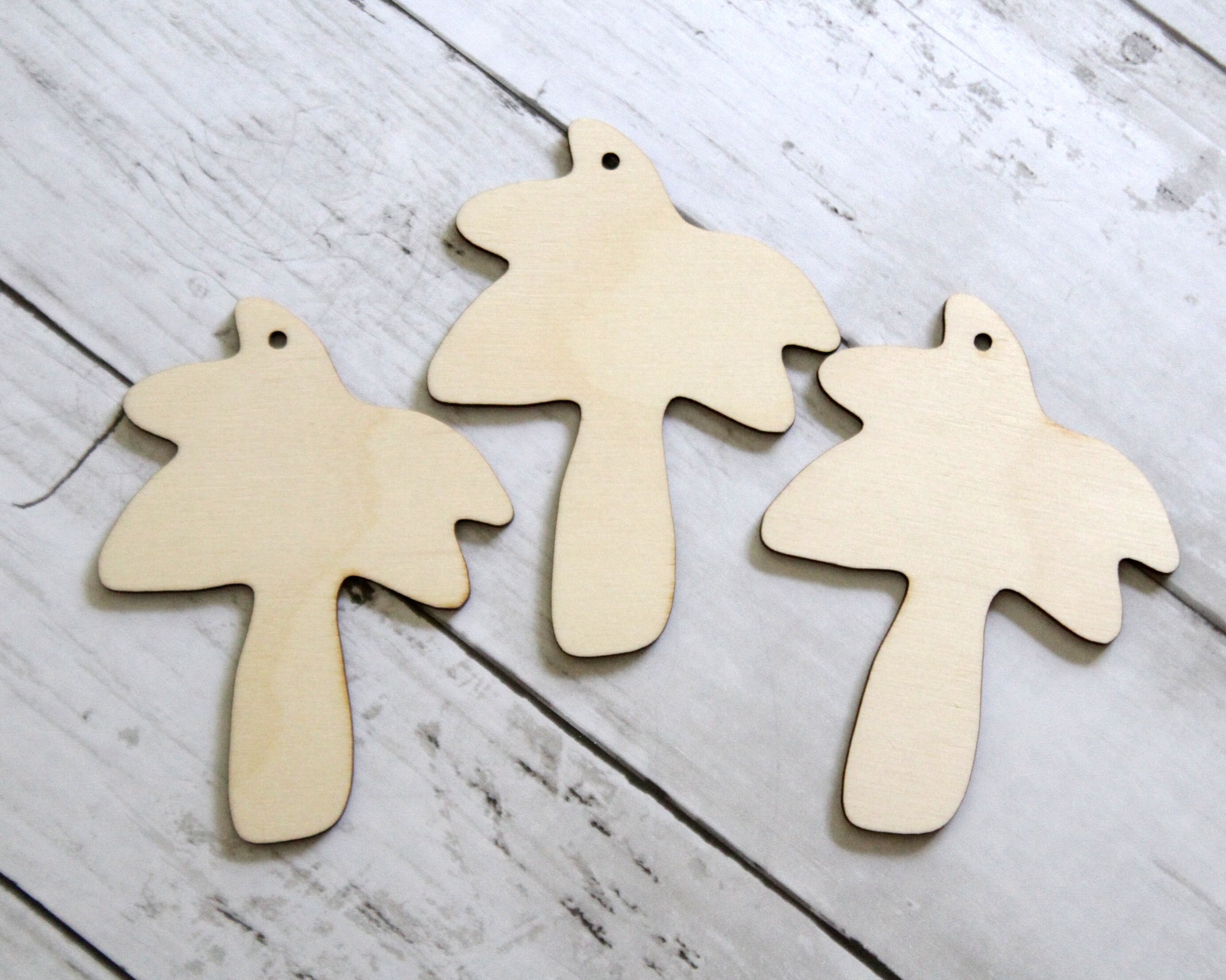 Palm Tree Cutout, Wooden, Palmtree Blank, Wooden ornament, paint, unfinished, 4" ornament, Tropical, Hawaii