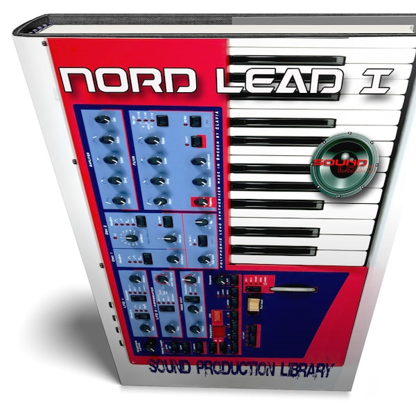 Clavia Nord Lead 1 - Large original WAVE/Kontakt Multi-Layer Samples Studio Library