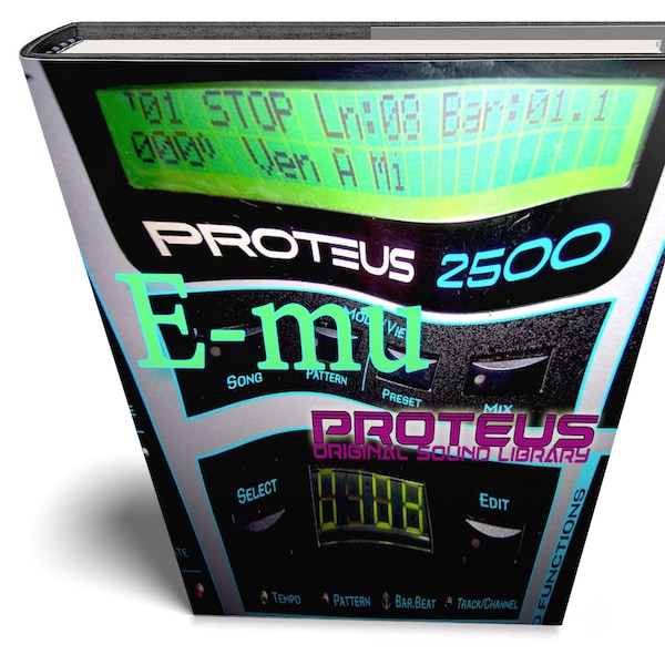 E-mu Proteus - the very Best of - Large unique original WAVE/Kontakt Multi-Layer Samples/Loops Library