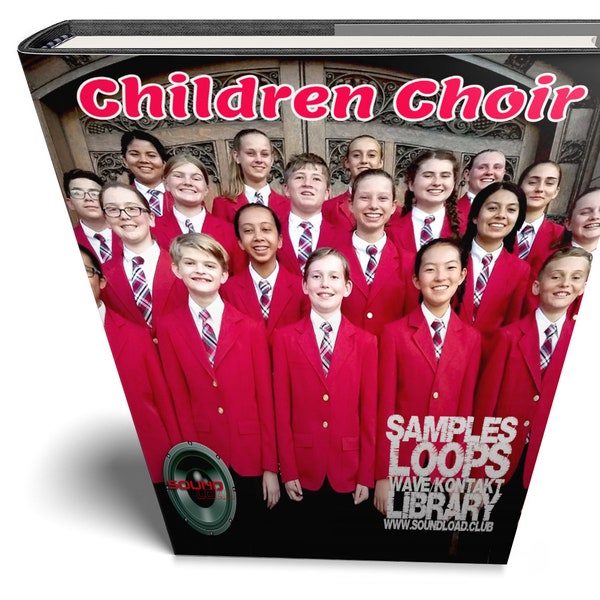 Children Choir Real - Large authentic WAVE/Kontakt Samples/Loops Studio Library