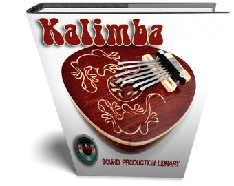 Kalimba Real - Large authentic 24bit WAVE/KONTAKT Studio Samples/Loops Library