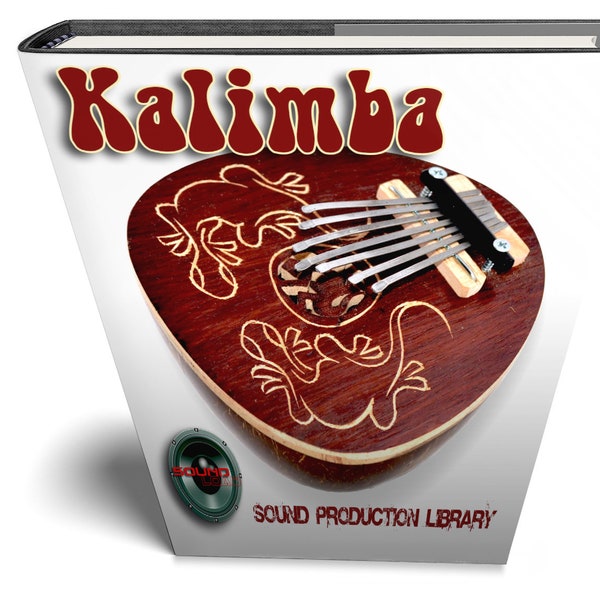 Kalimba Real - Large authentic 24bit WAVE/KONTAKT Studio Samples/Loops Library