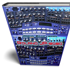 Roland JP-8080 - the King of Dance - Large original WAVE/Kontakt Samples/loops Library