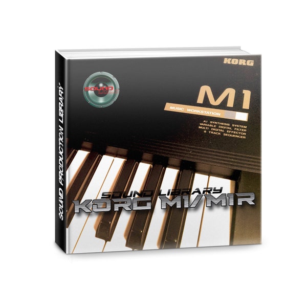 for KORG M1/M1R Large Original Factory & New Created Sound Library/Editors (download)