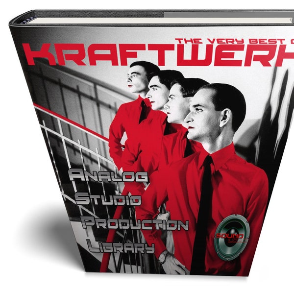 KRAFTWERK Large Unique Original Analog Multi-Layer Wave/Kontakt Samples Studio Library