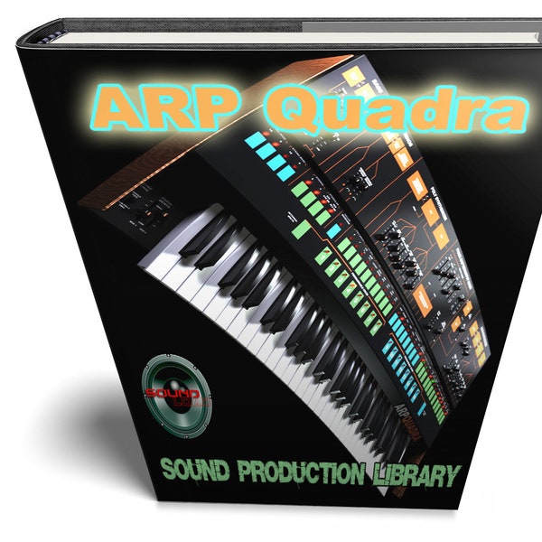 ARP Quadra - King of the Past - large unique original 24bit WAVE/Kontakt Multi-Layer Samples Studio Library