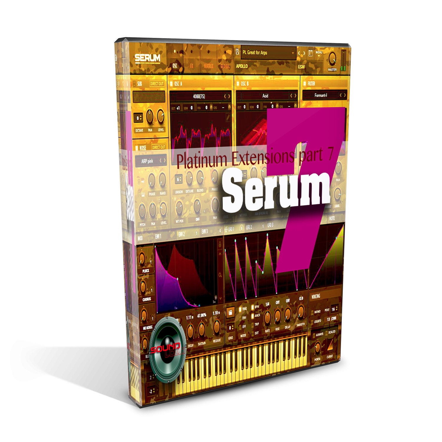 For SERUM Xfer Platinum Extension Part 4 Large Essentials Over 5.52GB