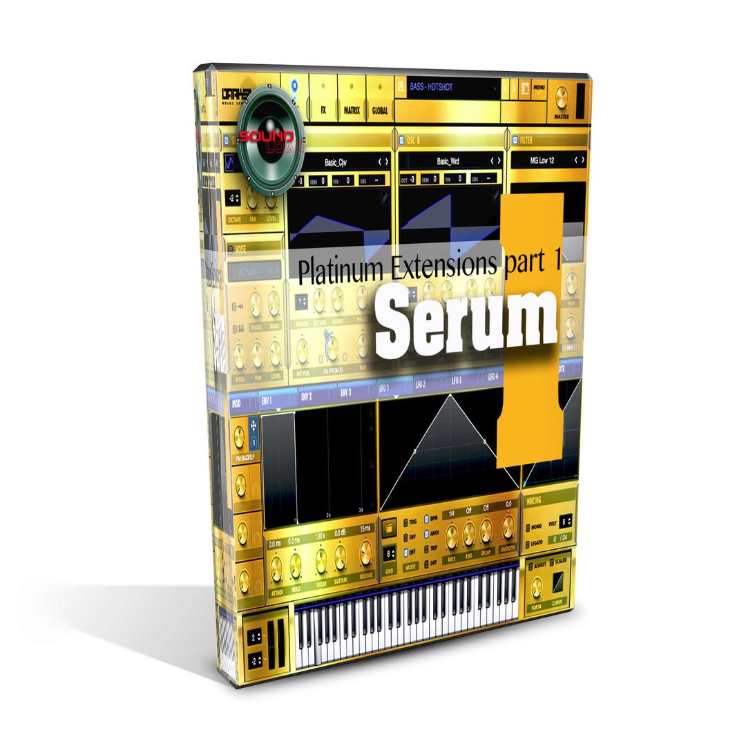 For SERUM Xfer Platinum Extension Part 1 Large Essentials Over 5.47GB
