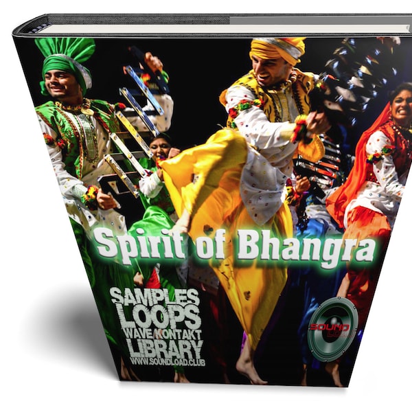 Bhangra. Spirit of Bhangra - Large original 24bit WAVE/Kontakt Samples/Loops/Soundscapes Library