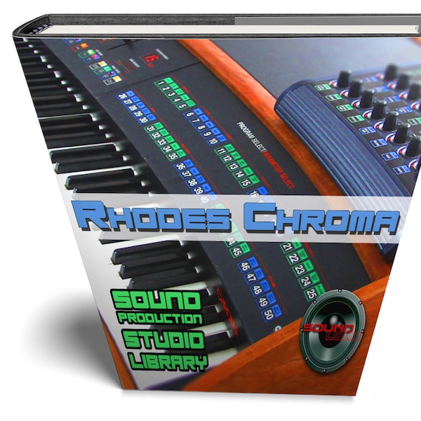 Rhodes Chroma - the very Best of - Large unique original 24bit WAVE/Kontakt Studio samples Library