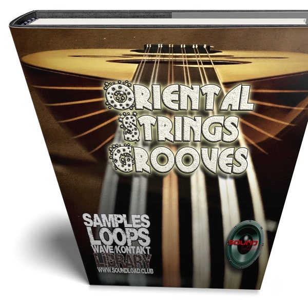 Oriental Strings Grooves - Large Authentic WAVE/Kontakt Samples/Loops Studio Library