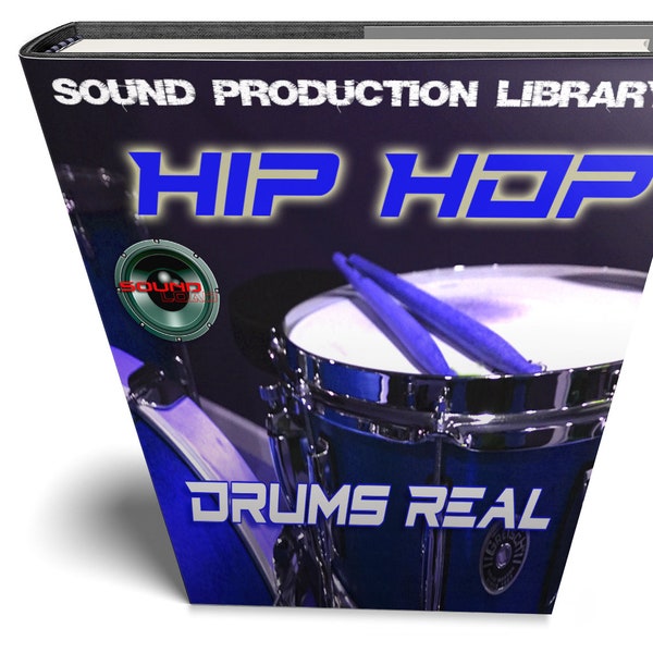 HIP HOP Drums Real - Large original Loops/Grooves 24bit WAVE studio library