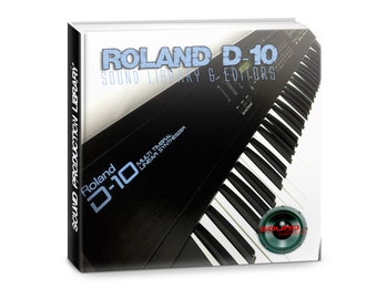 for Roland D-10 - Large Original Factory & New Created Sound Library and Editors