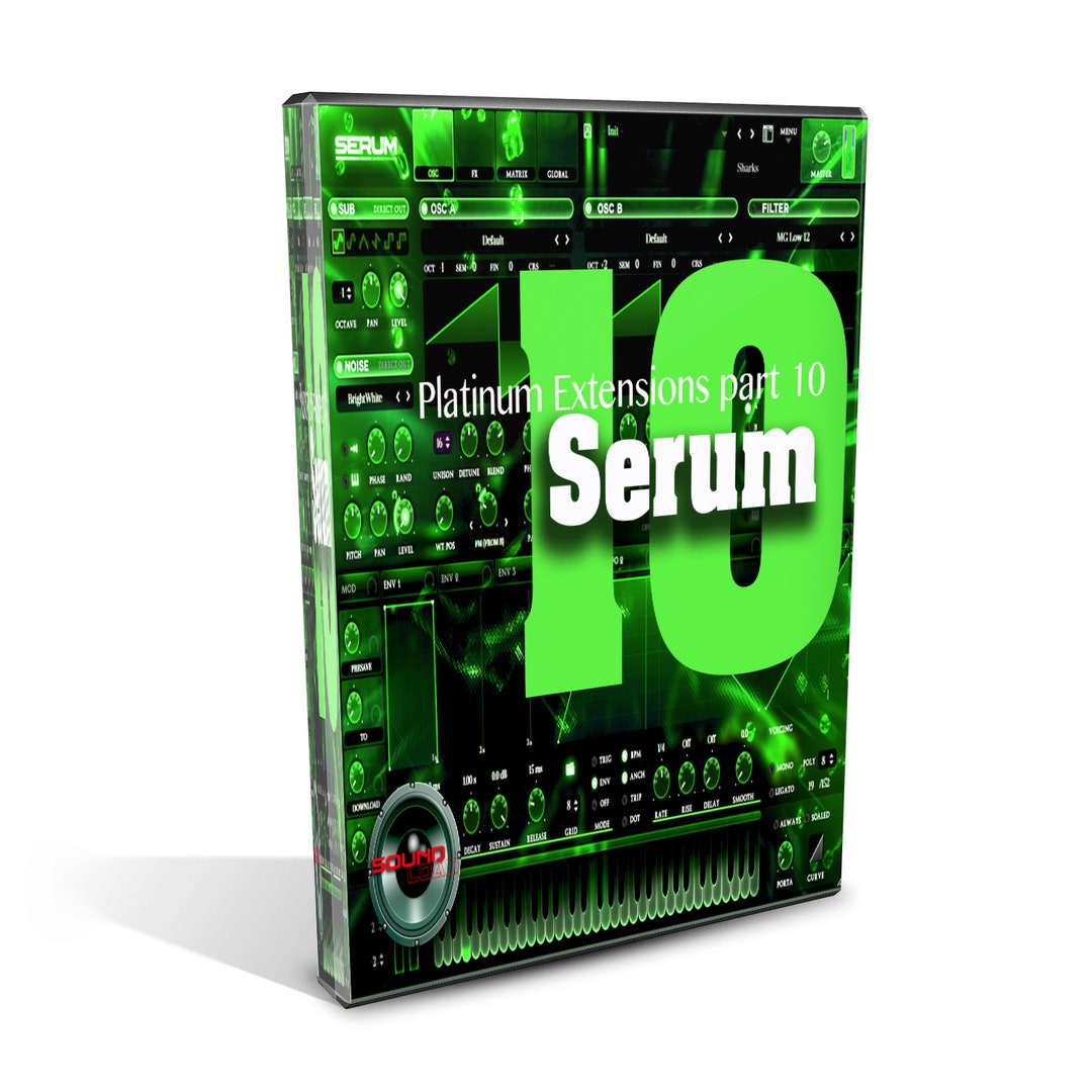 For SERUM Xfer Platinum Extension Part 10 Large Essentials Over 5.48GB