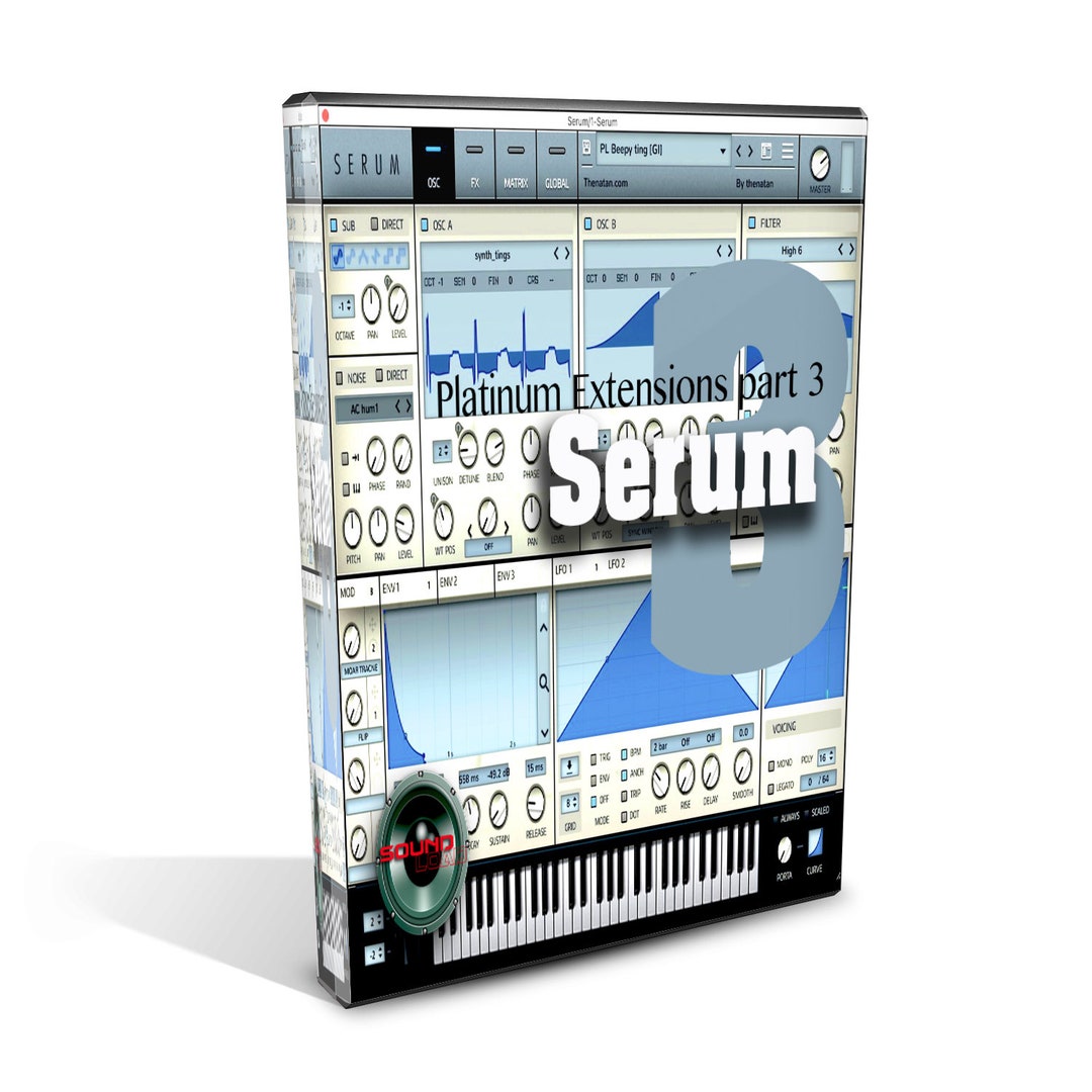 For SERUM Xfer Platinum Extension Part 3 Large Essentials Etsy