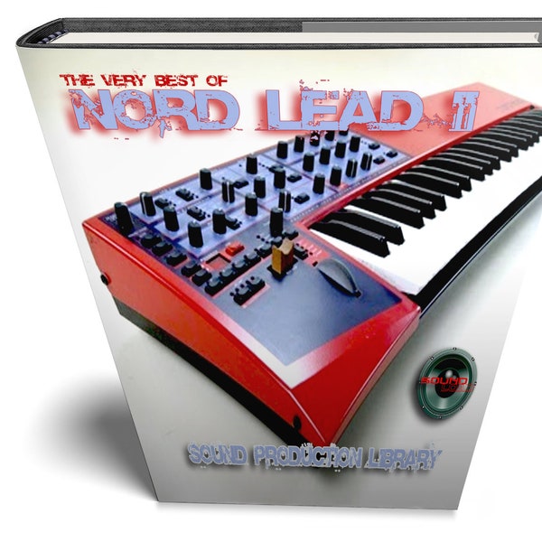 CLAVIA Nord Lead II - Large original WAVE/Kontakt Multi-Layer Samples Studio Library