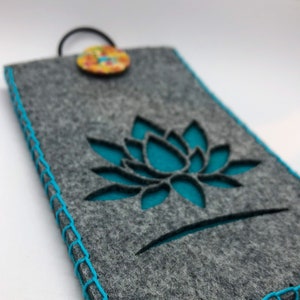 Unique hand crafted felt phone cover case - ideal for iPhone, Galaxy, Note plus many more