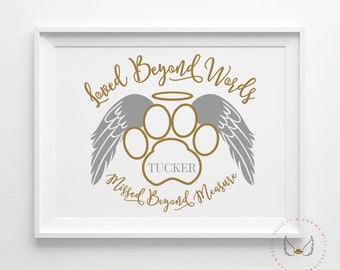 Dog Memorial Svg Etsy