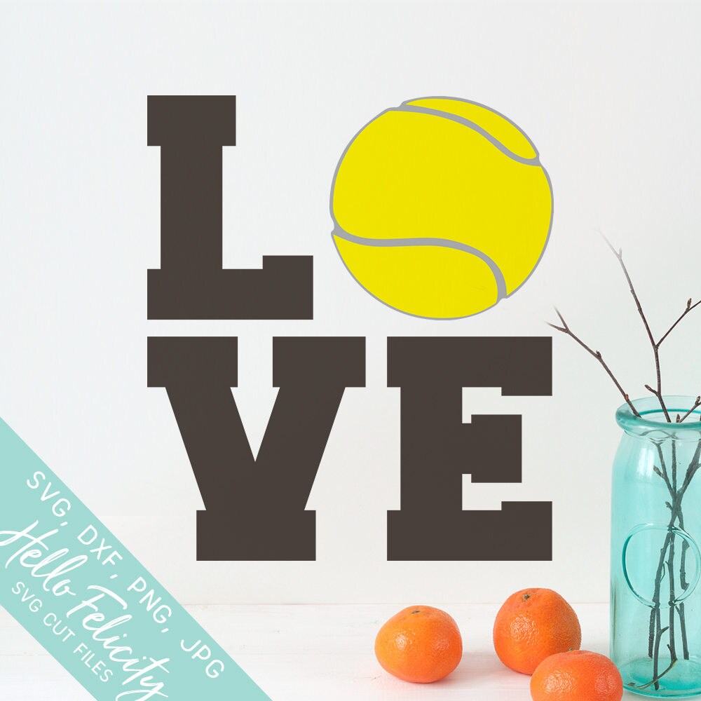 Free Free 224 Love Tennis Svg SVG PNG EPS DXF File